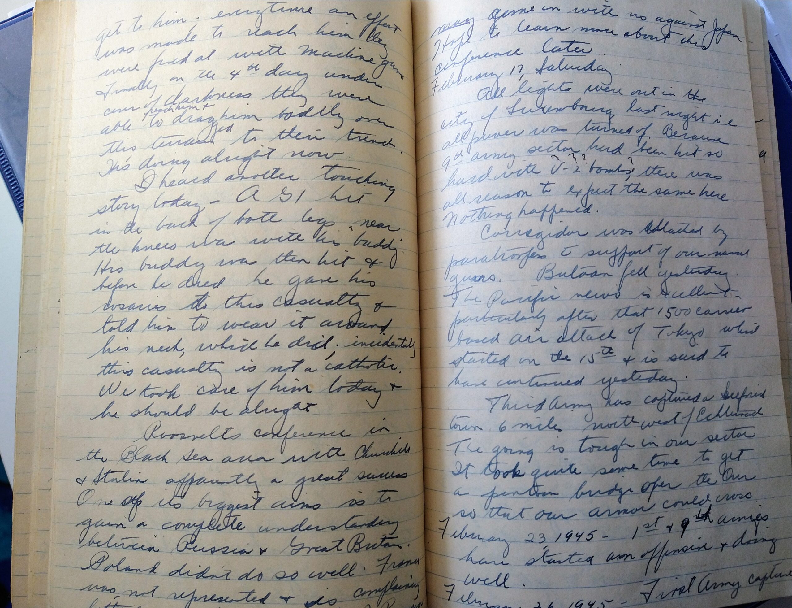 Part 2: Uncle Joe’s WWII Diary